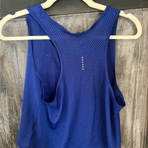 Nike Blue Mesh Tank Top
